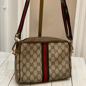💗Vintage GG Web Clutch Converted